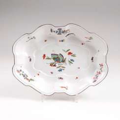 Curly bowl with butterfly.#Sets #Teasets #Porcelainsets #Antiqueplates #Plates #Wallplates #Figures #Porcelainfigurines #porcelain