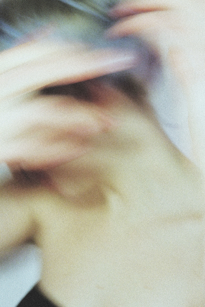How you see is what you get - but does it float #bizarre #motion #design #blur #photography #portrait #art #hands #neck