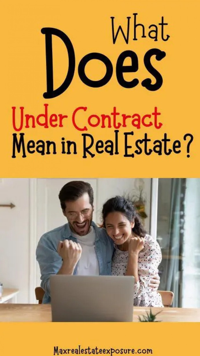 What Does Under Contract Mean in Real Estate Infographic