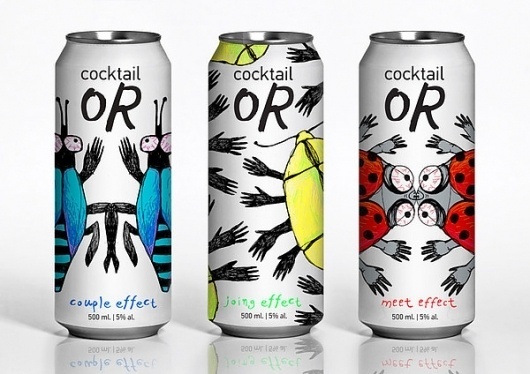 or_cocktail on the Behance Network #packagevanifatieva #coctail #or #julia