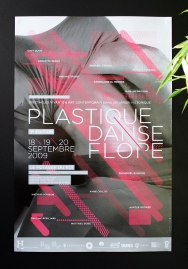 Chevalvert | papier = Plastique Danse Flore #cheval #design #color #poster #type #vert