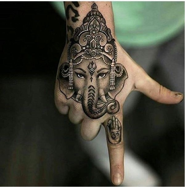 tattoo, india, indian, charms, and hand image inspiration on Designspiration