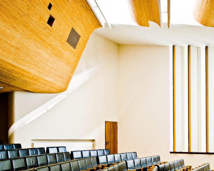 AD Classics: Wolfsburg Cultural Center / Alvar Aalto #interior #aalto #alvar #wolfsburg