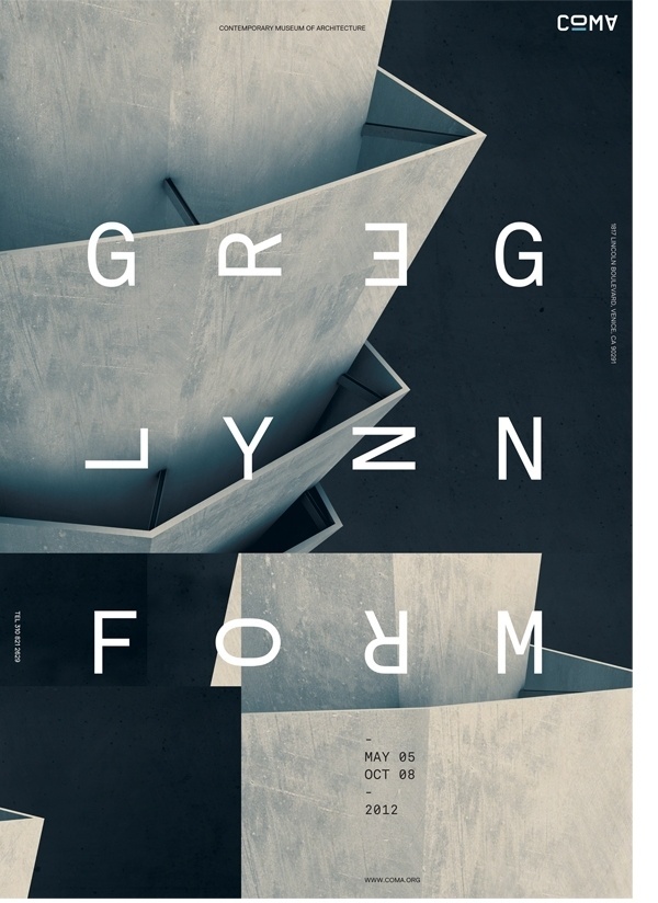 coma - jeffhandesign #greg #design #graphic #lynn #architecture #poster #typography
