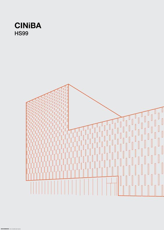 piotr poldek zybura arch_it architecture – Architecture poster #27. CINiBA in Katowice.
