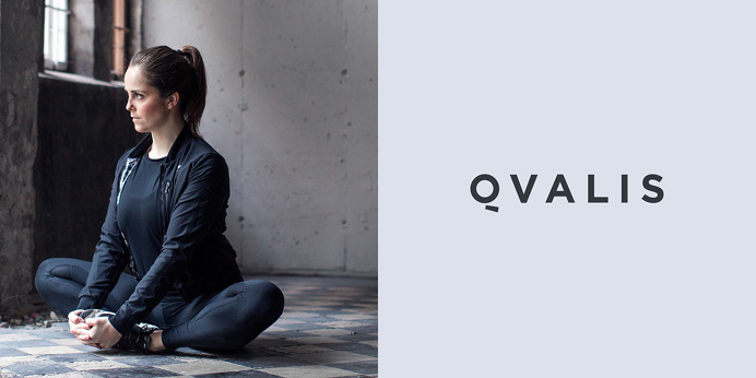 qvalis copenhagen fitness health visual brand branding identity corporate norweigian lifestyle coach coaching logotype logo minimal beautifu