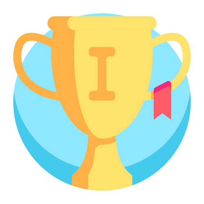 See more icon inspiration related to gold, cup, sports and competition, champion, winner, award, trophy and marketing on Flaticon.
