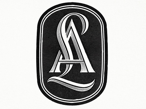 Typeverything.com LetterAlley Monogram by Ged Palmer #monogram