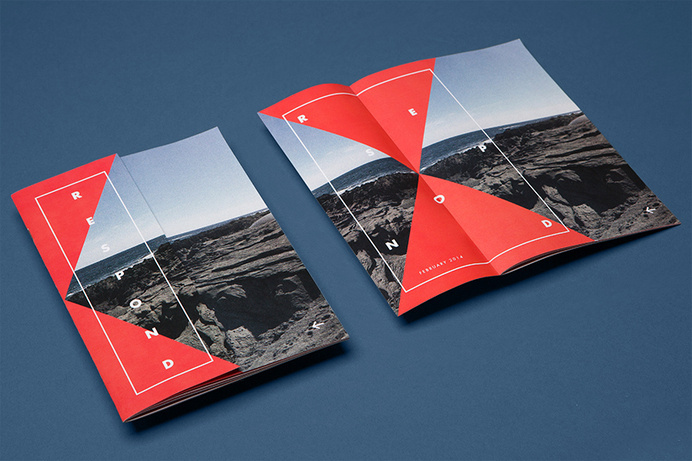 Web Directions Respond #magazine #print #design #geometric #publication #photography #custom #layout #editorial #brochure