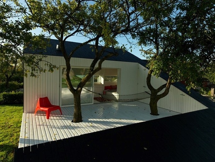 Small garden house