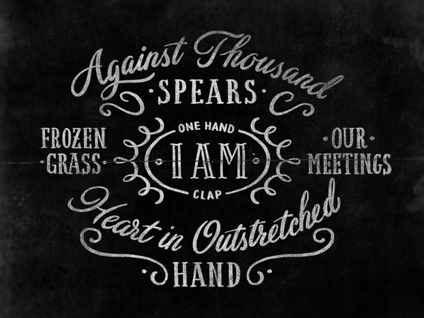 O.H.C. cover #cover #lettering #band