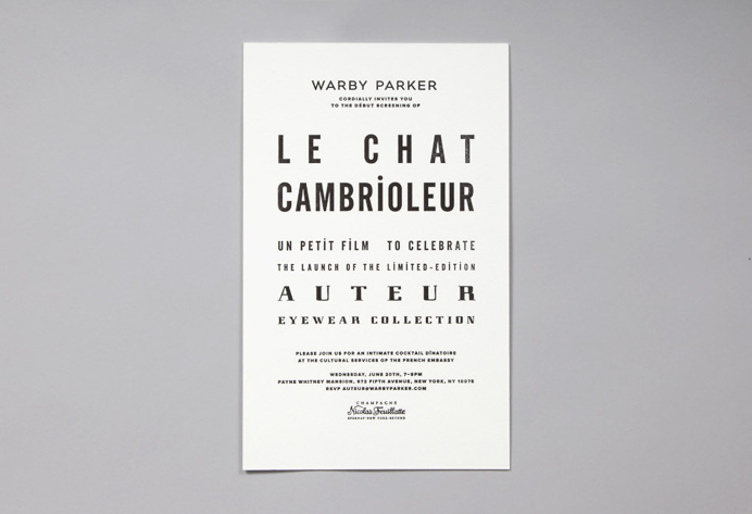 Lisa Hedge – Warby Parker #typography