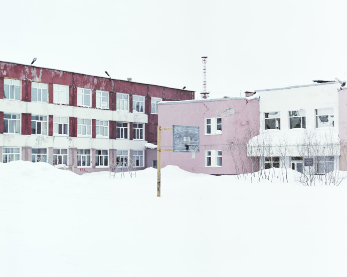 Yanina Shevchenko #photography #landscape #russia #cold #basketball #snow #pastle