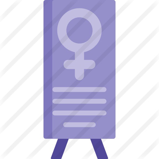 See more icon inspiration related to shapes and symbols, womens day, feminism, venus, femenine, gender, female, banner, girl, woman, signs and sign on Flaticon.