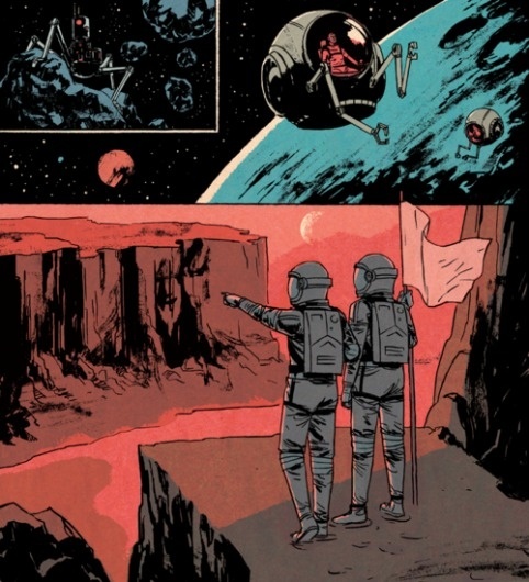 Patrick Leger / Space Odyssey #comic #space #astronaut #patrick #leger