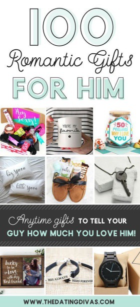 100 Romantic Gifts for Him-