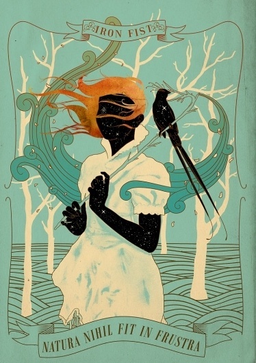 Ace of Wands by ~mathiole on deviantART #iron #cover #fist #illustration #music