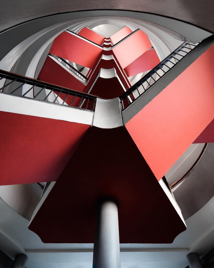 Symmetrical Architectural Photography by Lukasz Fidosz