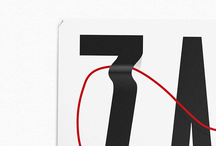 ZigZag by b.a.-ba #line #typography #print