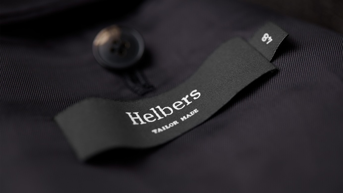 Helbers brand identity Helbers brandng luxury fashion london uk england only design studio mindsparkle mag business card corporate visual de