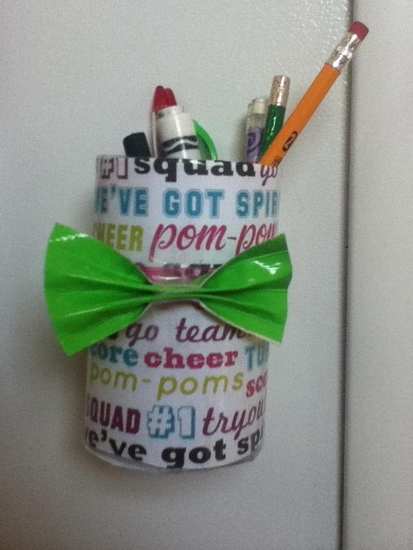 Magnetic Soup Can Locker Decor #design #makeup #decor #locker #decoration