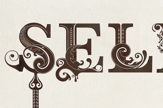 Ginger Monkey :: Tom Lane :: Illustration :: Design :: Typography :: Selfless #type #selfless #ginger