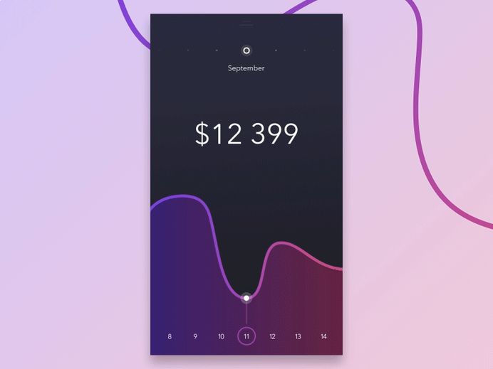 Touch id gif #motion #colors