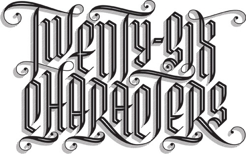 LC_26CHARACTERS.jpg (JPEG Image, 500x313 pixels) #typography