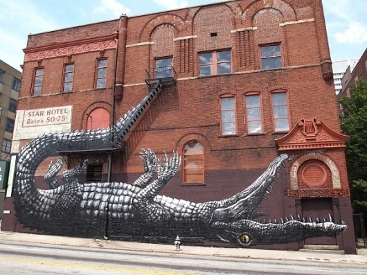 Roa Graffiti | 123 Inspiration #roa #unique #style #street