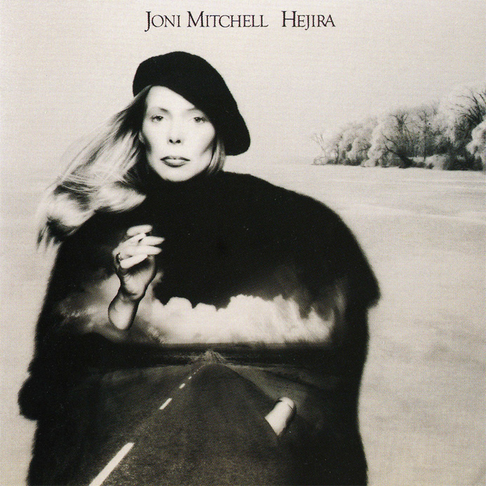 Joni Mitchell – Hejira (album cover) #album #mitchell #joni #cover #bw
