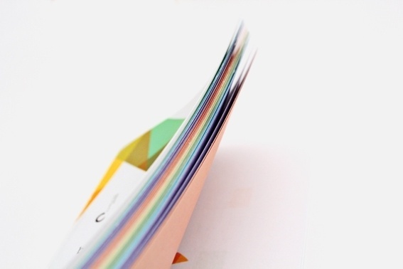 Borderline on the Behance Network #print #design #graphic #colorful #borderline #rainbow