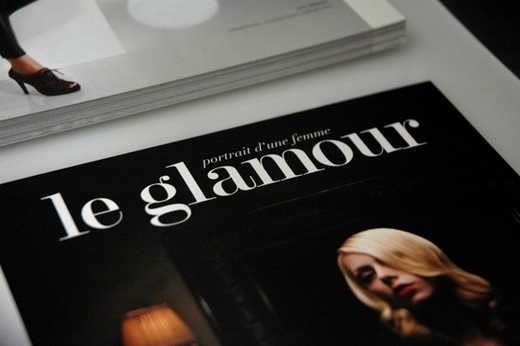 LE GLAMOUR print design #print #awesome