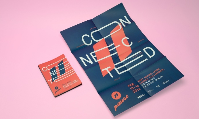 Shorthand | Pause Fest Melbourne Festival Branding | Newcastle, Australia