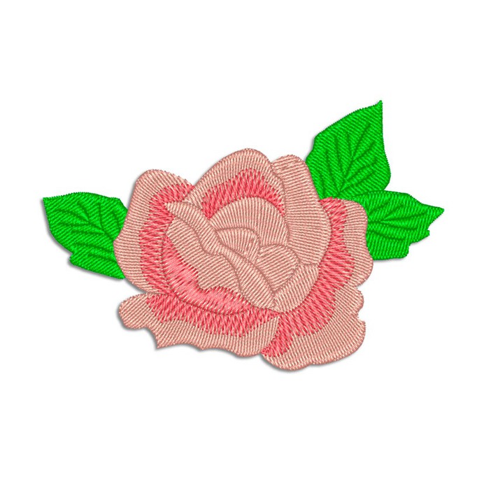 Rose Flower Embroidery design