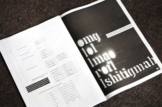 Template Zine - FPO: For Print Only #layout #design #graphic #typography