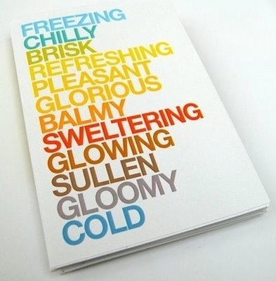 mstetson design: GLORIOUS #calendar #design #color #gradient #cool