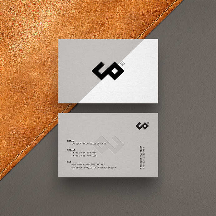 CO – Catarina Oliveira by Another Collective #business card #branding