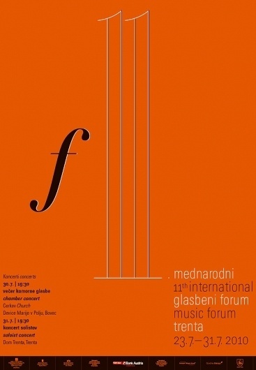 International Music Forums Trenta 2009-2011 on the Behance Network #poster