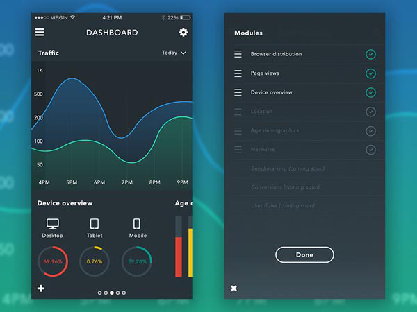 Manage modules