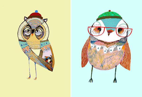 owl friend 01 #illustration