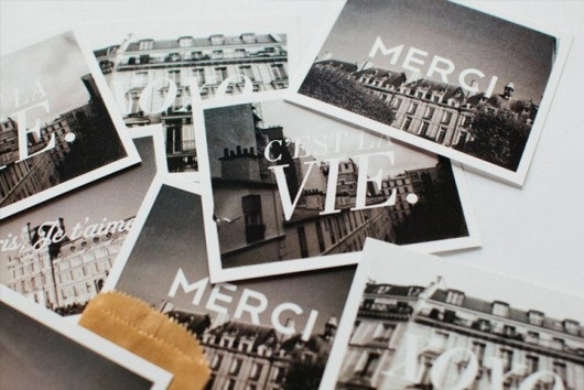 Cute Paper Items by #card #typography