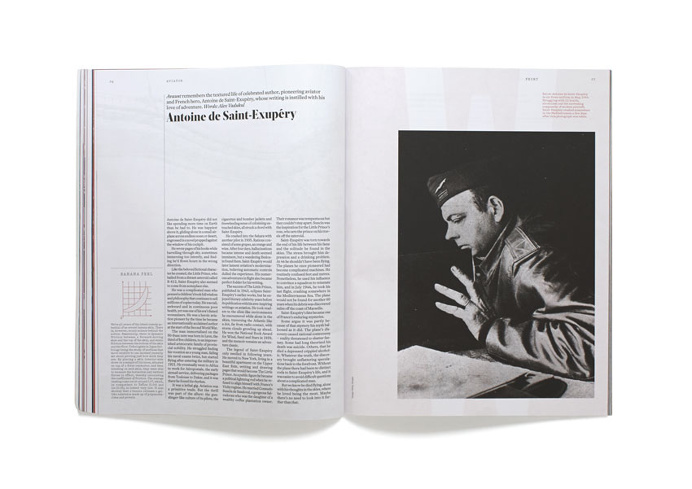 magazine layout, type, tipography