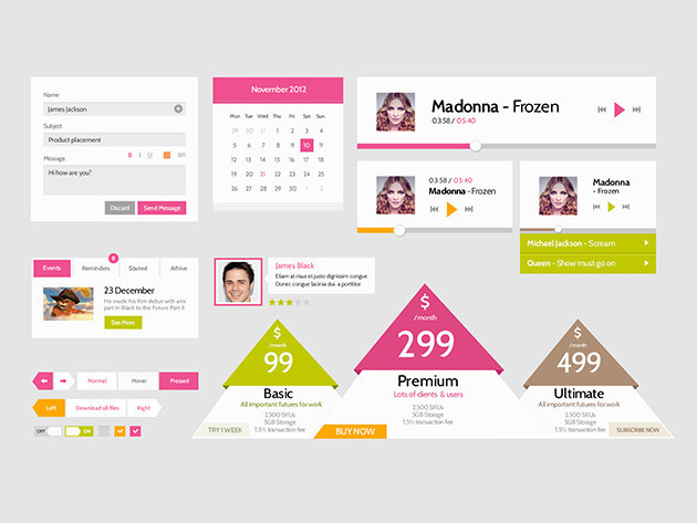 Premium UI Kits & Design Resources #resources #ux #kit #ui
