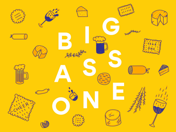 Big Ass One - Event Invitation
