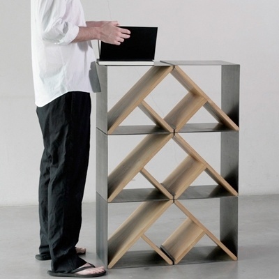 Steel stool | Minimalissimo #steel #wood #minimal #stool