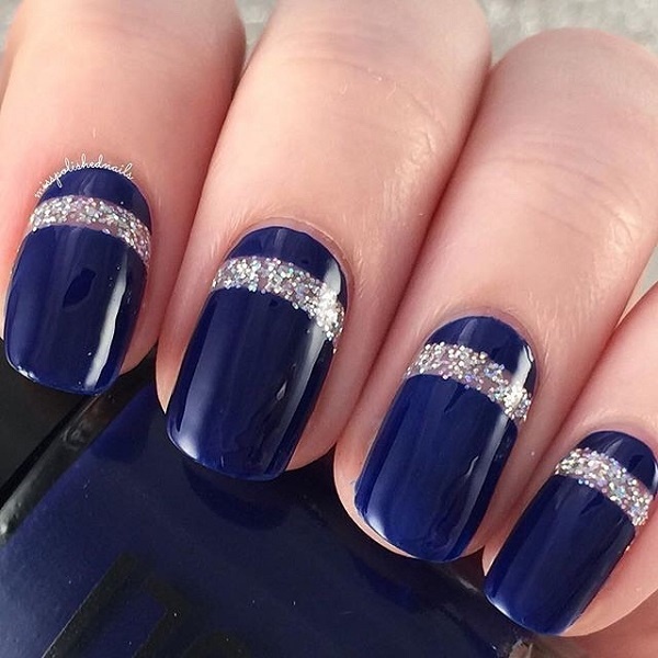 50 BLUE NAIL ART DESIGNS