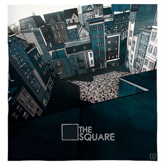 The Square on the Behance Network #illustration #square