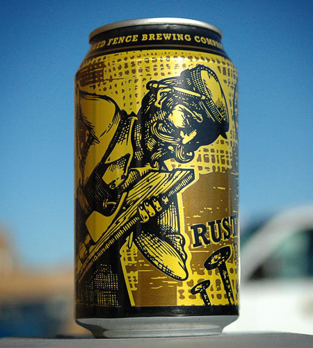 Crooked Fence Brewing Cans #packaging #beer #can #label