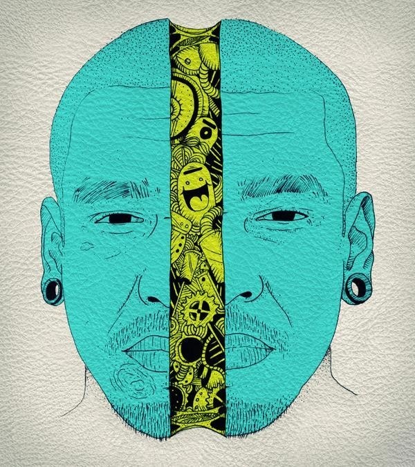 Bruno Miranda Illustrations (1) #color #person #vibrant #people #illustration #drawing