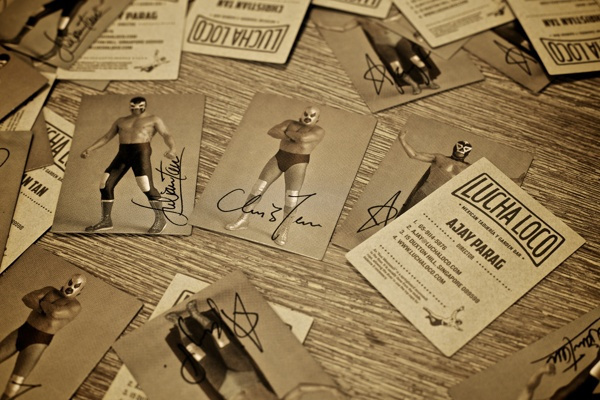 Lucha Loco on Behance #card #business